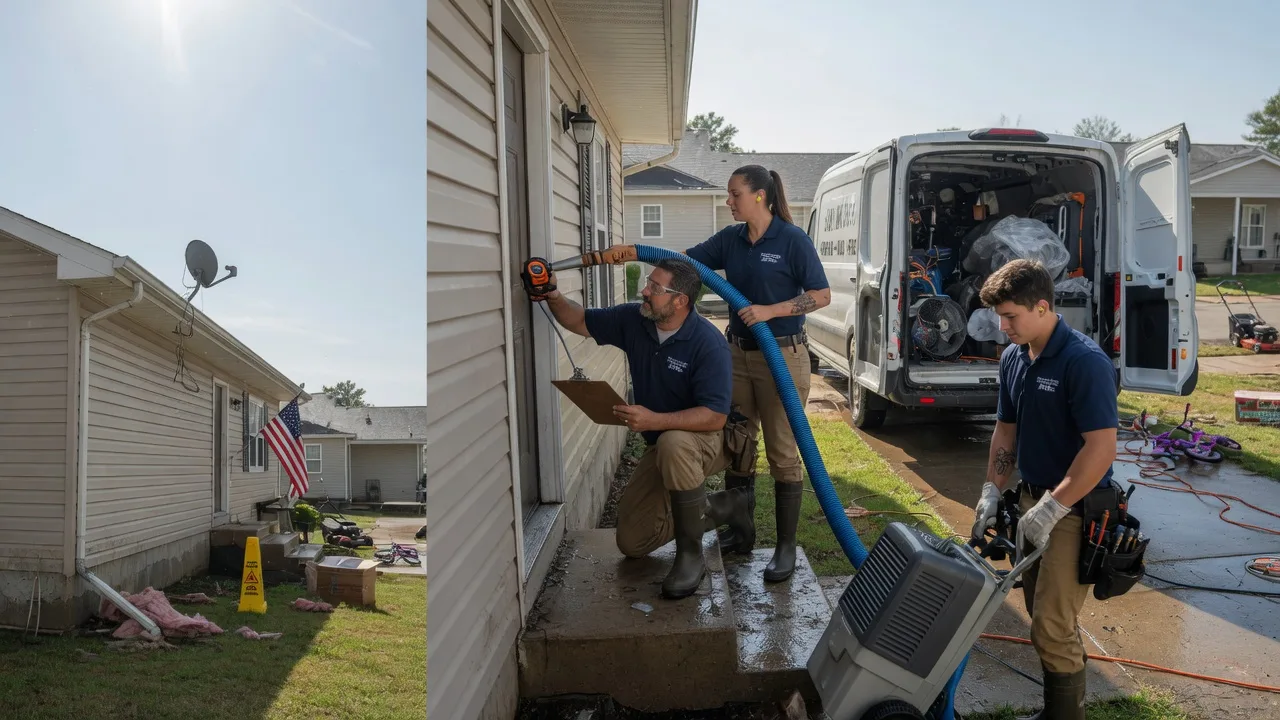 Ceiling Water Damage Restoration in Normandy, TN near me
